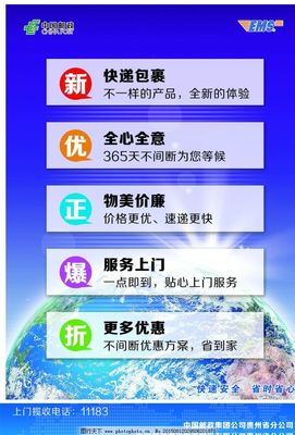 速递广告图片