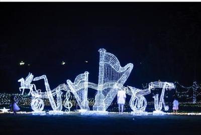 传统彩灯制作出售 灯光节生产工厂 灯光展制作出售