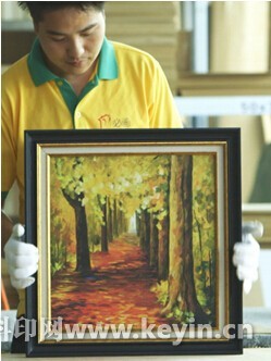 深圳必画装饰品采用HP DesignJet D5800提升生产效率拓展业务新领域_供应商产品_科印印刷网